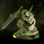 Risen Royal Guard – Undead Elite Warrior 32 mm Miniature (Risen Necromantic Army) - Only-Games