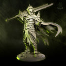 Zalazak, Risen Lord Commander – Undead Commander 32mm Miniature (Risen Necromantic Army) - Only-Games