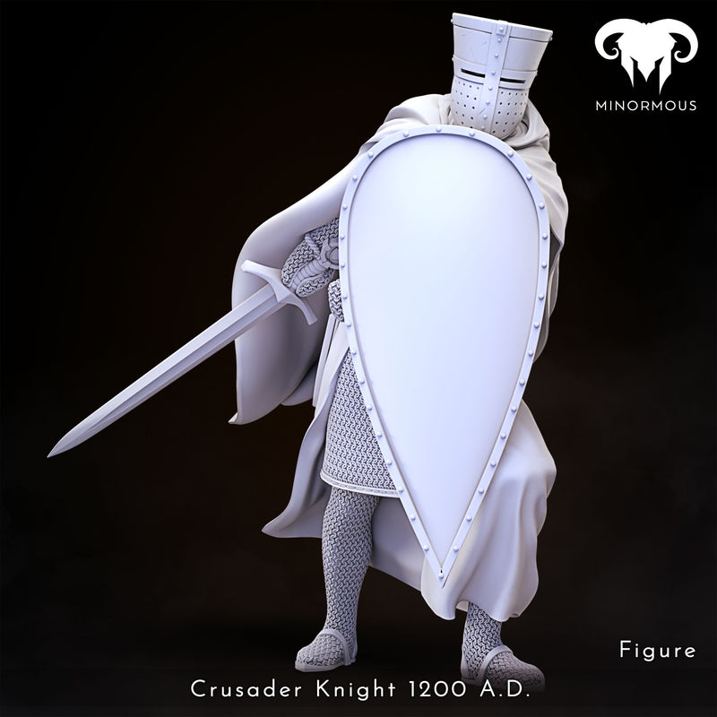 Figure - Crusader Knight 12th-13th CAD - Vigilant Sentinel