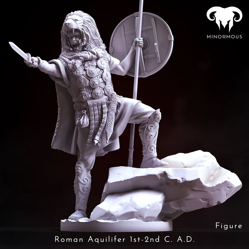 Figure - Roman Aquilifer 1st-2nd C. A.D. The Protector!
