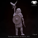 Figure - Roman Aquilifer 1st-2nd C. A.D. Looking at the Battlefield!