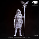 Figure - Roman Aquilifer 1st-2nd C. A.D. Looking at the Battlefield!