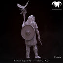 Figure - Roman Aquilifer 1st-2nd C. A.D. Looking at the Battlefield!