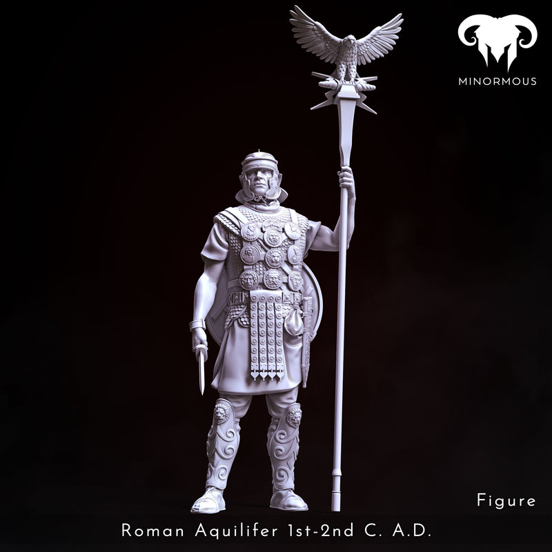 Figure - Roman Aquilifer 1st-2nd C. A.D. Looking at the Battlefield!
