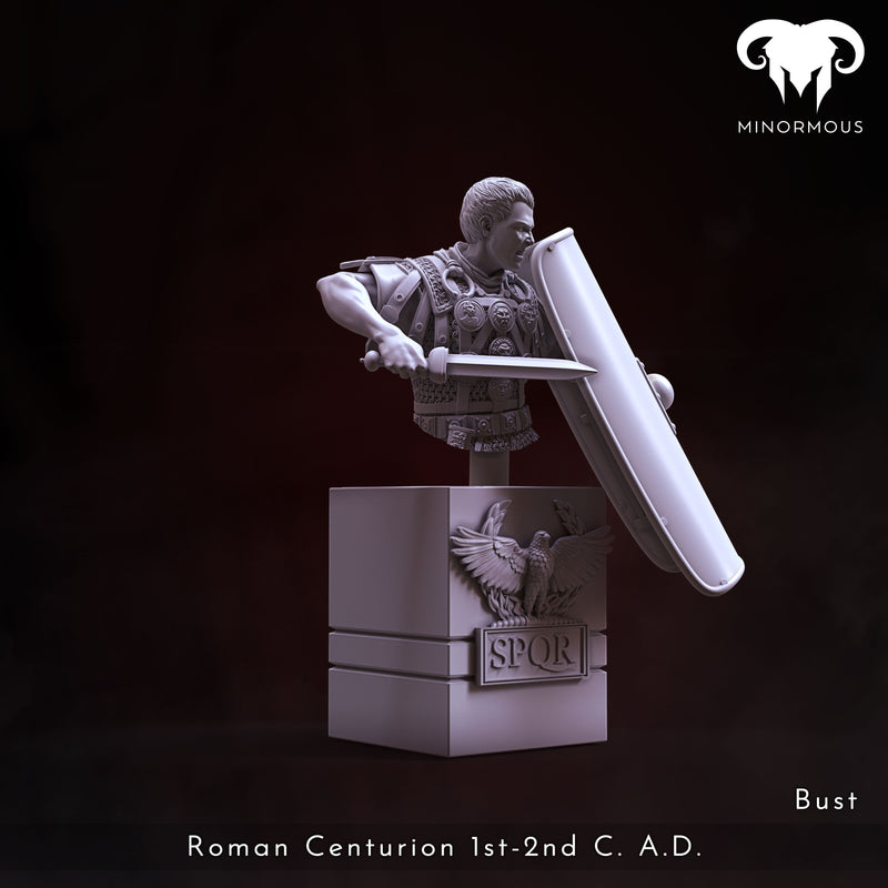 Bust - Roman Centurion 1st-2nd C. A.D. Spear of Rome!
