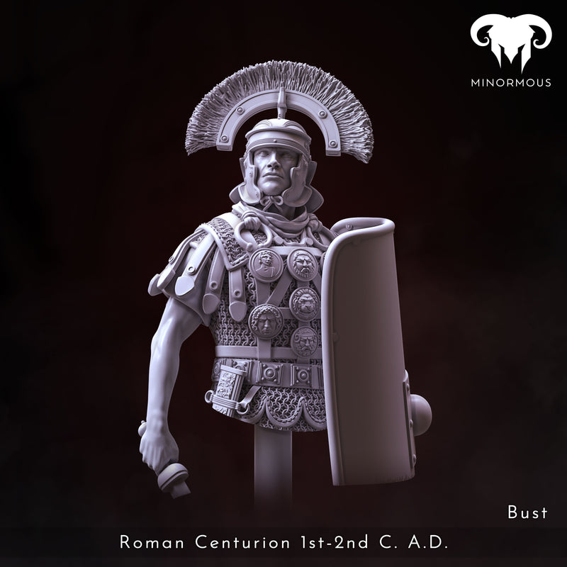 Bust - Roman Centurion 1st-2nd C. A.D. Bravery and Valor!