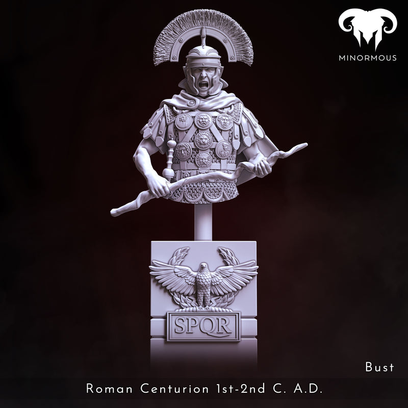 Bust - Roman Centurion 1st-2nd C. A.D. Discipline and Order!