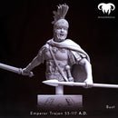 Bust - Roman Emperor Trajan 98 to 117 AD. The Sword of Rome!