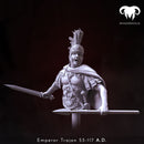 Bust - Roman Emperor Trajan 98 to 117 AD. The Sword of Rome!