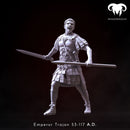 Figure - Roman Emperor Trajan 98 to 117 AD. The Sword of Rome!