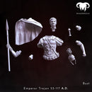 Bust - Roman Emperor Trajan 98 to 117 AD. Conquering the World!