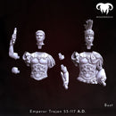 Bust - Roman Emperor Trajan 98 to 117 AD. From Soldier to Emperor!