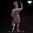 Figure - Roman Emperor Trajan 98 to 117 AD. From Soldier to Emperor!