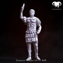 Figure - Roman Emperor Trajan 98 to 117 AD. From Soldier to Emperor!