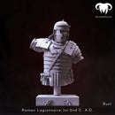 Bust - Roman Legionnaire 1st-2nd C. A.D. Rome's Unyielding Guardian!