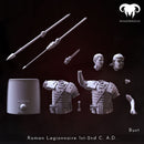 Bust - Roman Legionnaire 1st-2nd C. A.D. Rome's Unyielding Guardian!