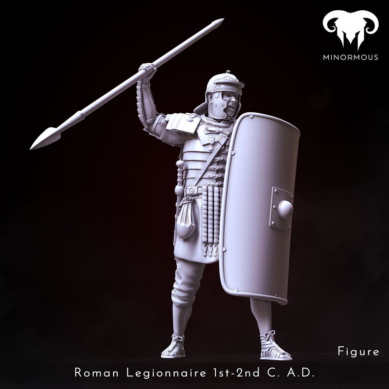 Figure - Roman Legionnaire 1st-2nd C. A.D. Rome's Unyielding Guardian!