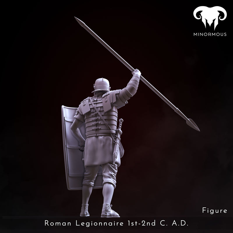 Figure - Roman Legionnaire 1st-2nd C. A.D. Rome's Unyielding Guardian!