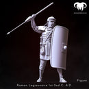 Figure - Roman Legionnaire 1st-2nd C. A.D. Rome's Unyielding Guardian!