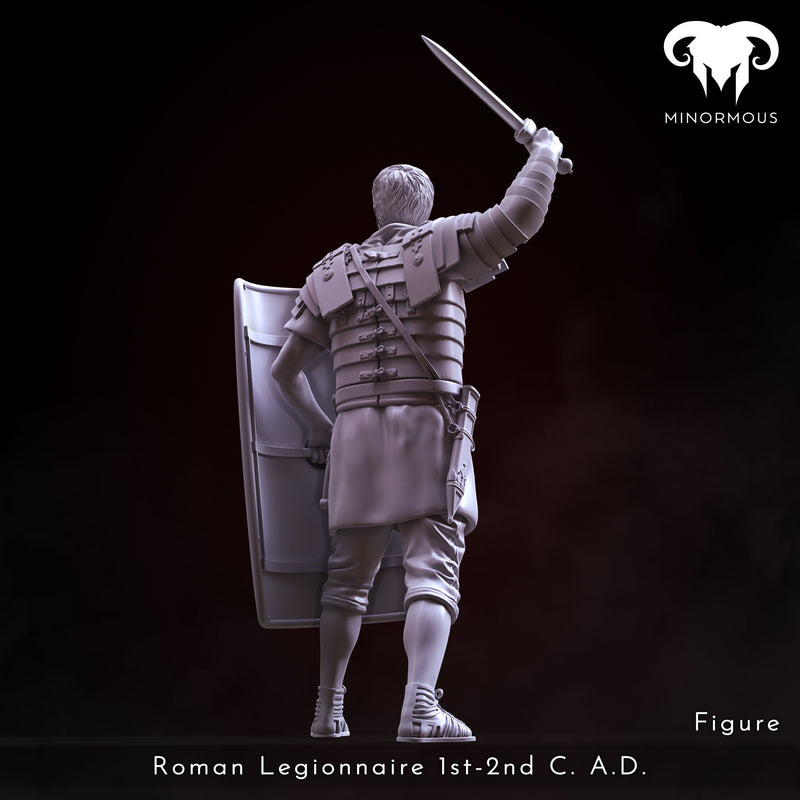 Figure - Roman Legionnaire 1st-2nd C. A.D. Rome's Unyielding Guardian!