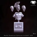 Bust - Roman Praetorian Centurion 1st-2nd C. A.D. In Command!