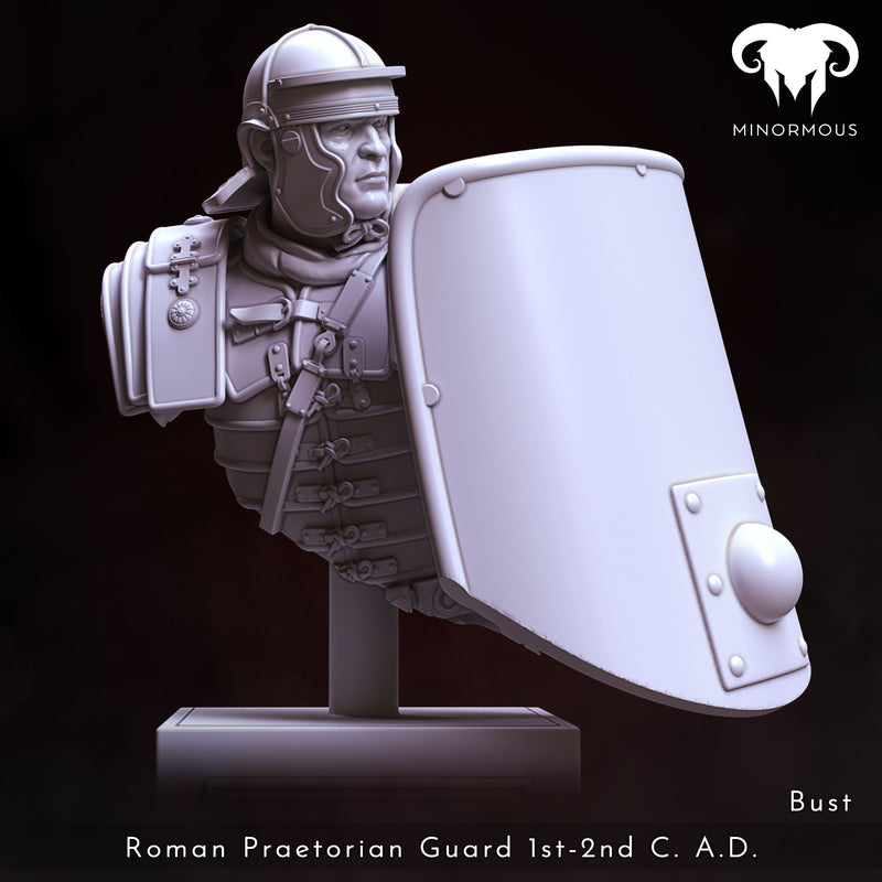 Bust - Roman Praetorian Guard 1st-2nd C. A.D. in action