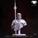 Bust - Roman Praetorian Guard 1st-2nd C. A.D. On Duty!