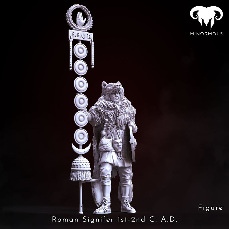 Figure - Roman Signifer 1st-2nd C. A.D. Symbol of Power!