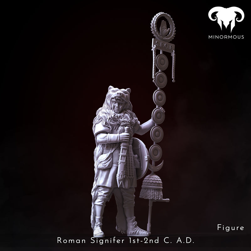 Figure - Roman Signifer 1st-2nd C. A.D. Brave and Bold!