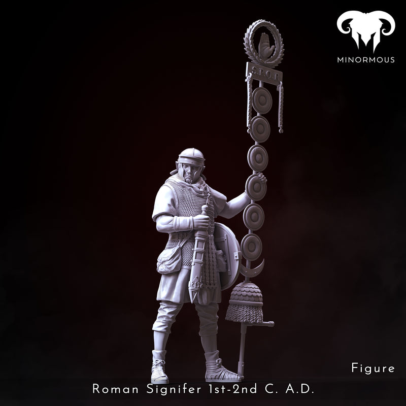 Figure - Roman Signifer 1st-2nd C. A.D. Brave and Bold!