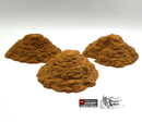 Modular Hills - Brave New Worlds - Printable Scenery Wasteworld Gaslands New Eden Terrain Scatter D&D DnD