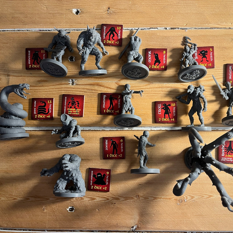 Bag of Dungeon 1 Monsters - Set of 12 - Only-Games