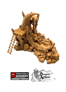 Moon Shrine - Clorehaven and the Goblin Grotto 15mm 28mm 32mm Wargaming Terrain D&D, DnD