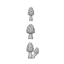 32mm Fantasy Mushroom Basing Bits – 20 STL Tabletop Miniature Terrain Pieces