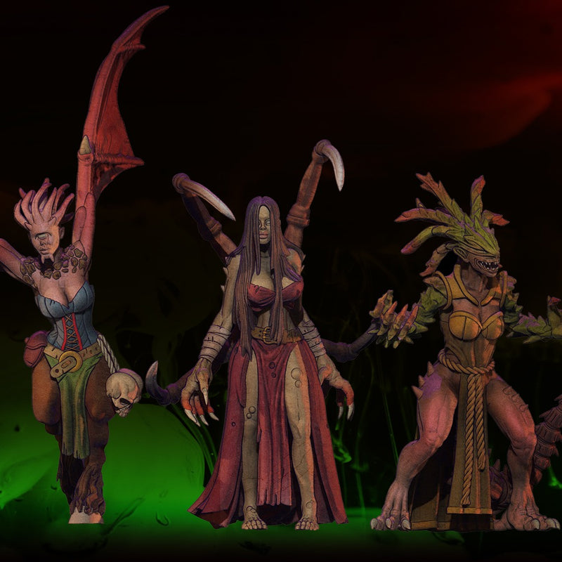 Mutant girls (3 models) - Only-Games