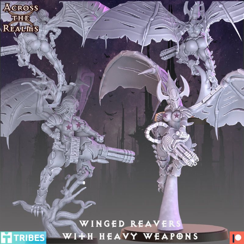 Winged Reavers with Heavy Weapons NSFW - Only-Games