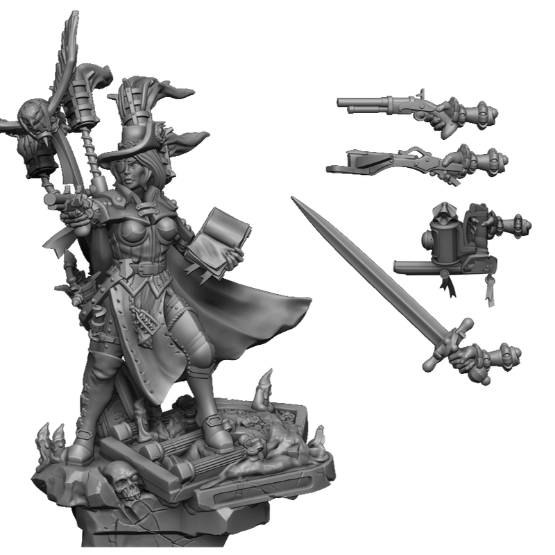NAX042 - Witch Scourgers Inquisitor Generalis - Only-Games