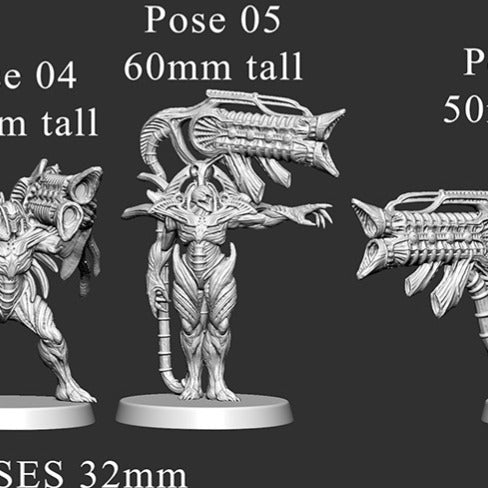 TechnoMech Infantry ( Pose 5 of 7) - Only-Games