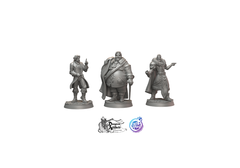 Noblemen - Royal Feast - CastNPlay Wargaming D&D DnD - Only-Games