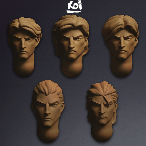 Heralds of the Storm - Nobles Miniature Heads - Only-Games