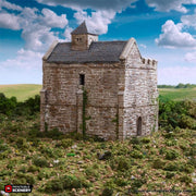 Norman Stone Keep - King and Country - Printable Scenery Terrain Wargaming D&D DnD 10mm 15mm 20mm 25mm 28mm 32mm 40mm 54mm Painted options - Only-Games