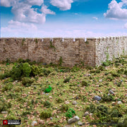 Norman Stone Fort Walls - King and Country - Printable Scenery Terrain Wargaming D&D DnD 10mm 15mm 20mm 25mm 28mm 32mm 40mm 54mm Painted options - Only-Games