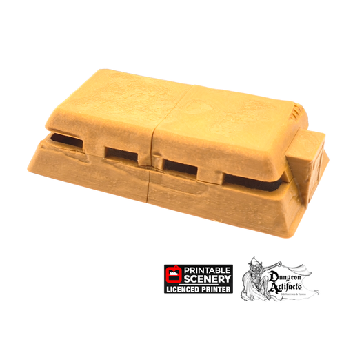 Normandy Bunker - Rampage Gothic - Printable Scenery WWII WWI Terrain D&D DnD - Only-Games
