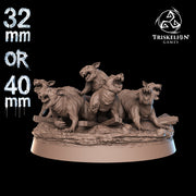 Cave Rats - 40mm / 32mm Scale - Only-Games
