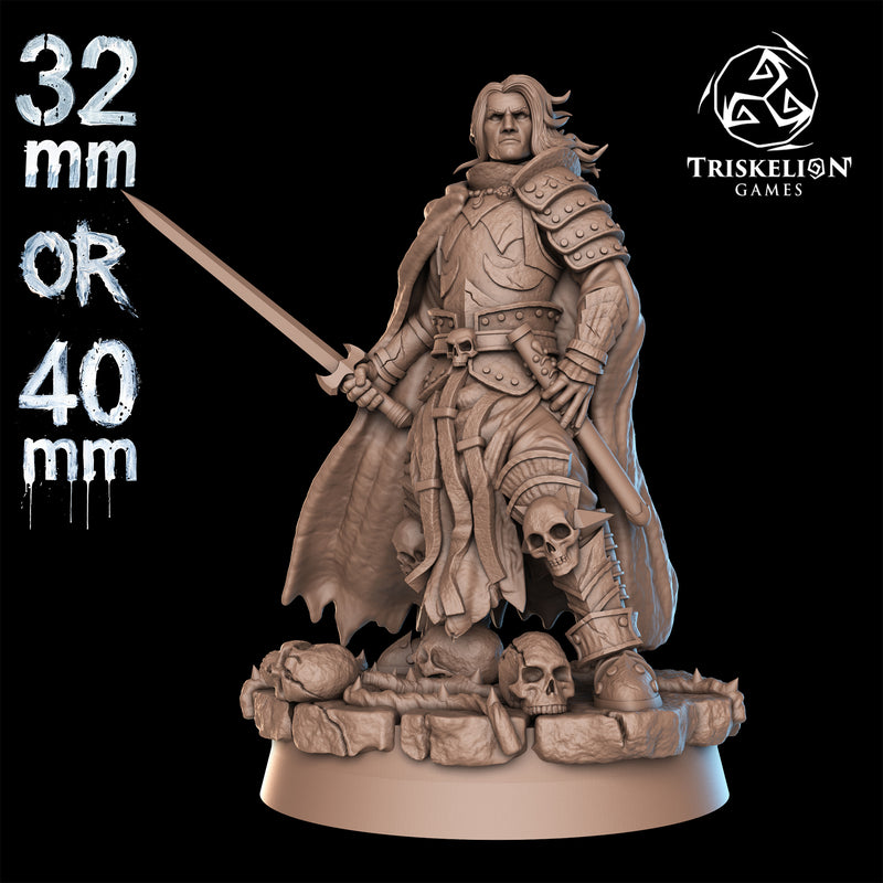 Eldric the Betrayer - 40mm / 32mm Scale - Only-Games
