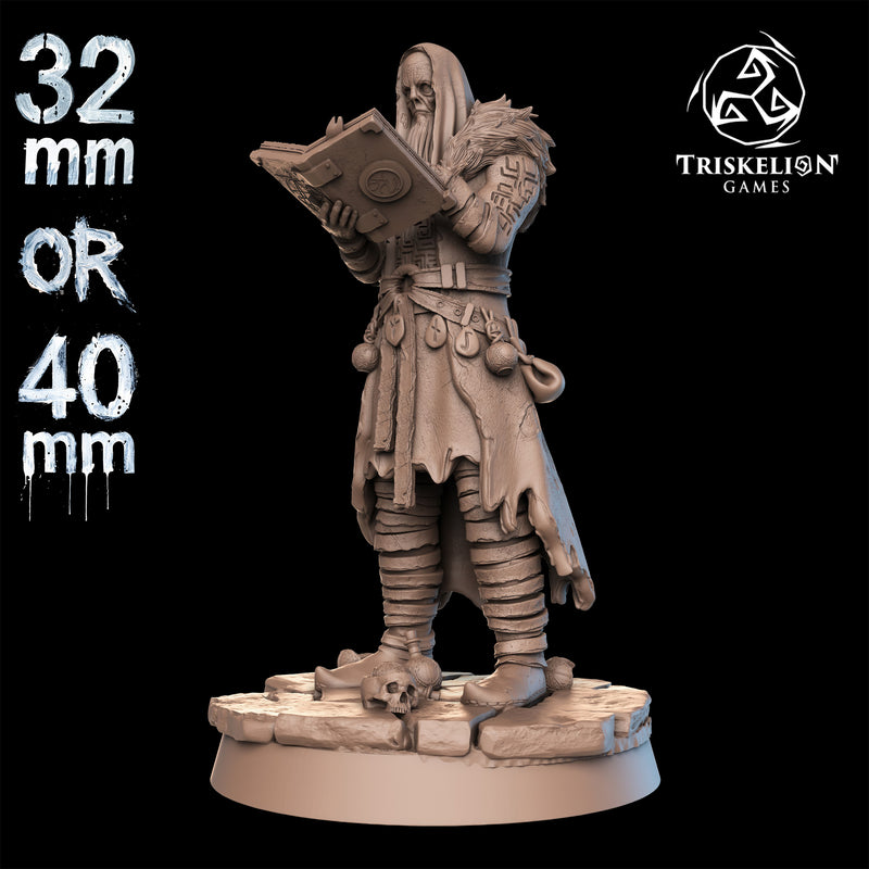 Necrourge Initiate - 40mm / 32mm Scale - Only-Games