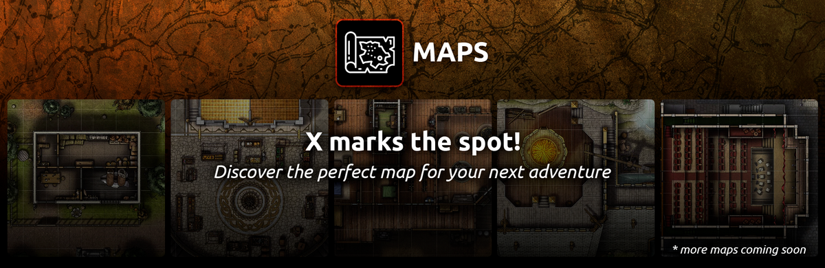 Tabletop map artwork