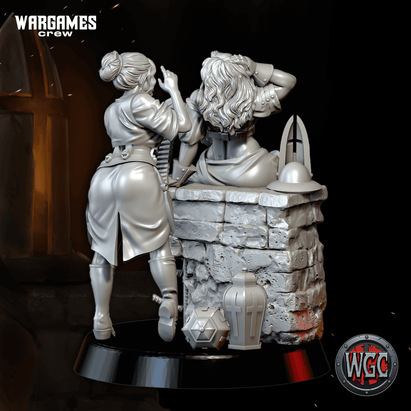 Purgation Trooper - Ashen Beatrice. Only Nuns Model of the Month