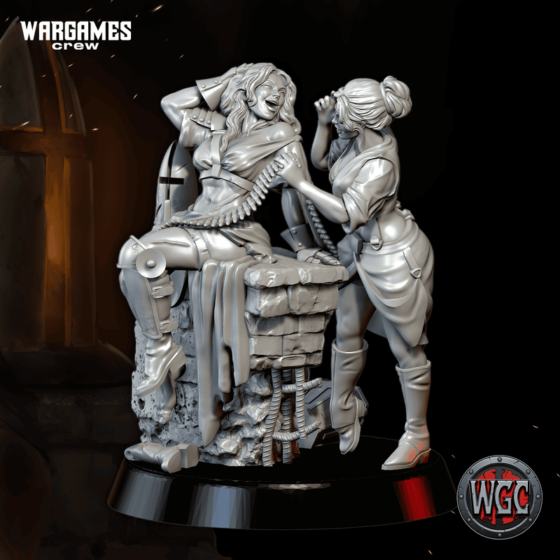 Purgation Trooper - Ashen Beatrice. Only Nuns Model of the Month