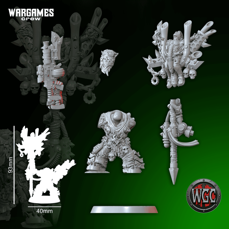 Orck with Metall Banner - Only-Games